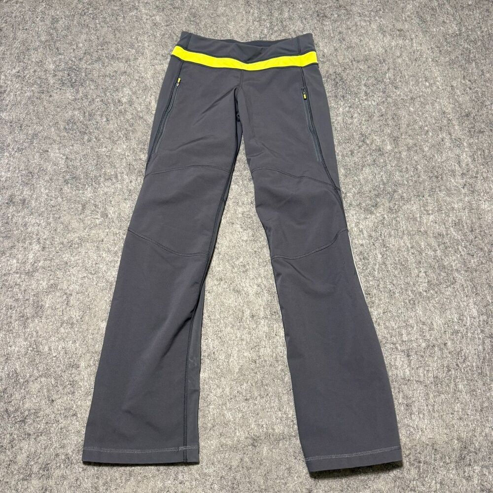 Lululemon Grey Cold Weather Training Pants Size 28 Athletic Performance